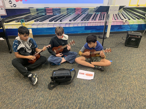 7th Grade Ukulele Play-Along Projects
