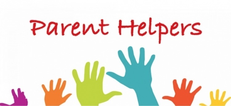 parent helper with colored hands