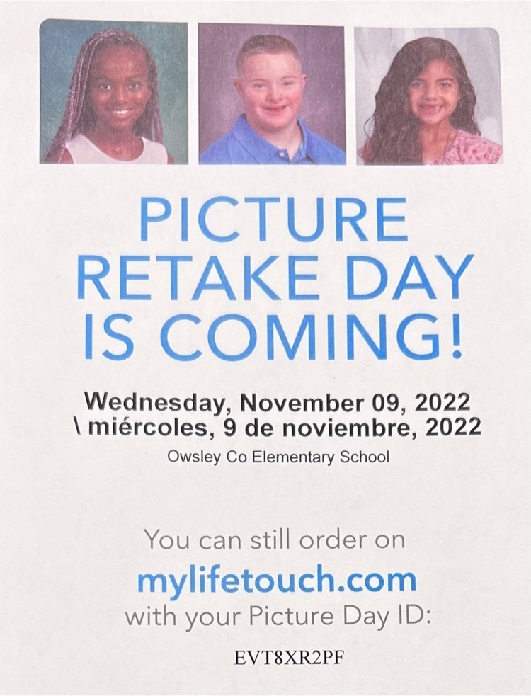 OCES Picture Retake Day.