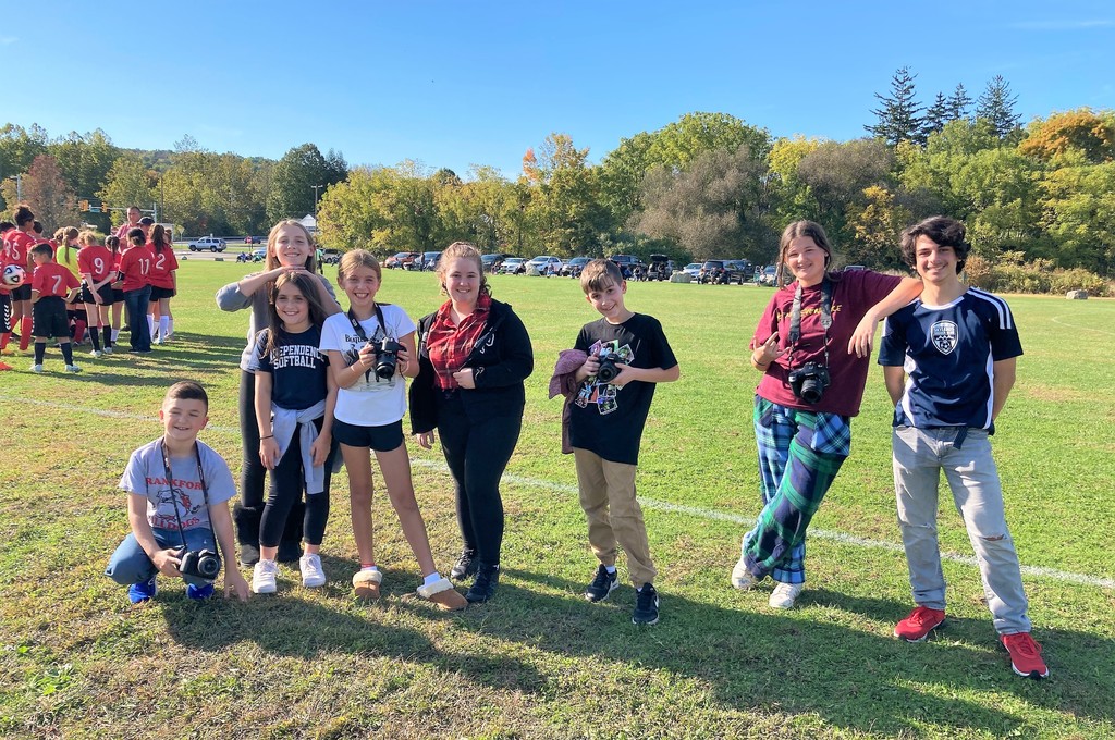 First Day of Yearbook Club!