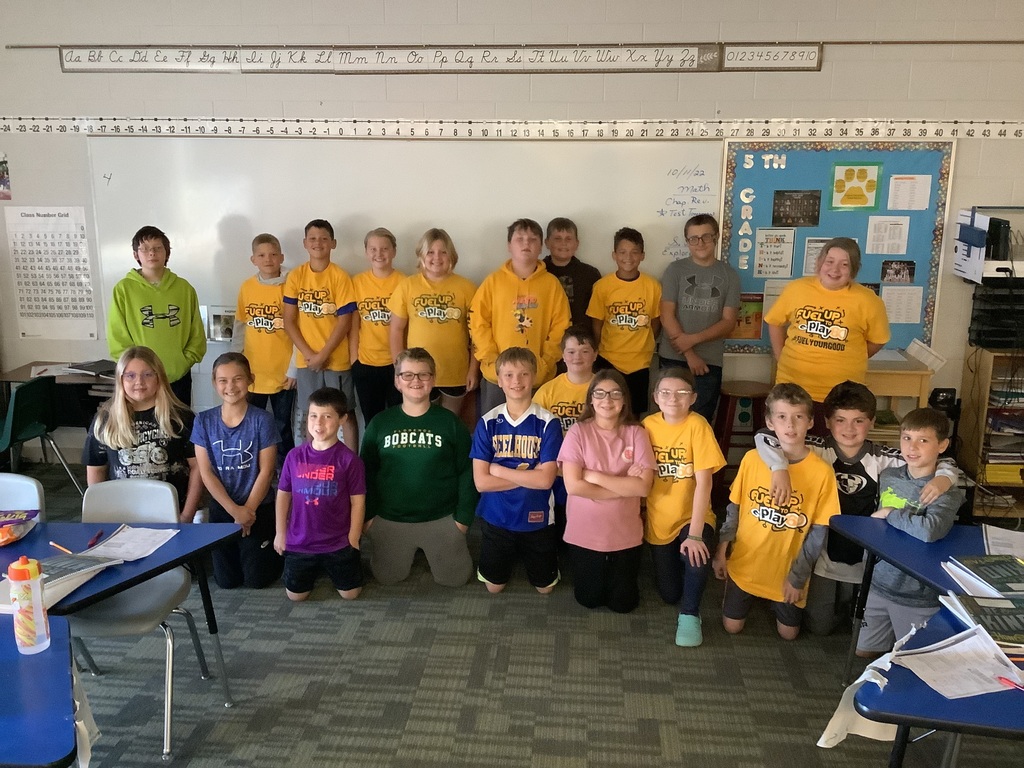 Fuel up to play 60 student leaders