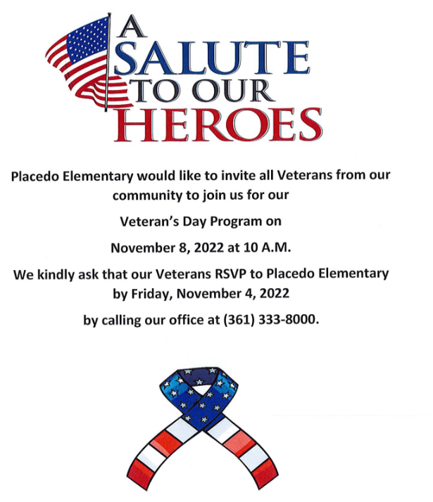 Veteran's Day at PES
