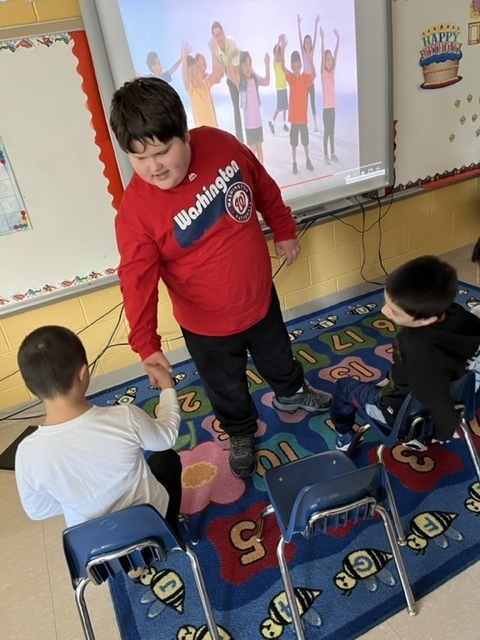 Fun times in Mrs. Silver's class!