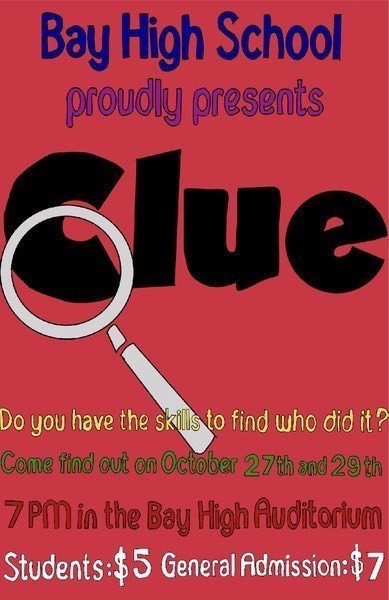 Clue Play Poster
