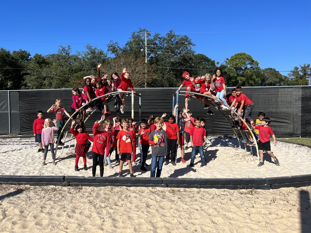 2nd grade wears Red to say No to Drugs andTobacco
