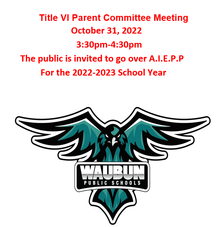 Title VI Parent Committee Meeting 