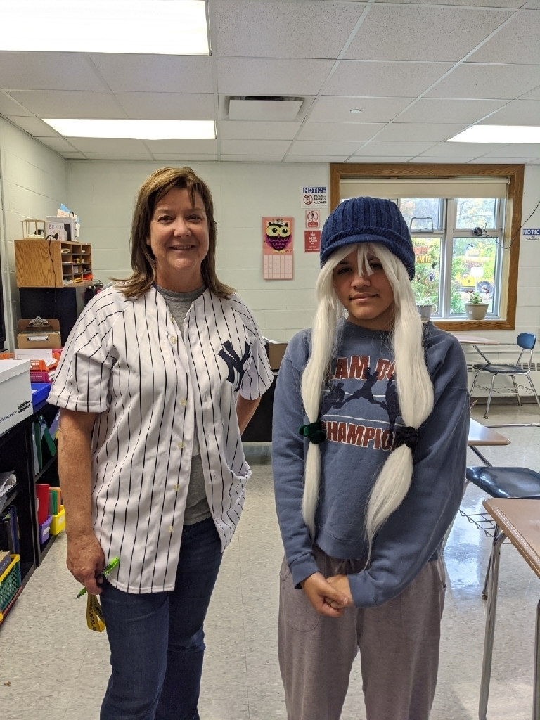 Teacher and student
