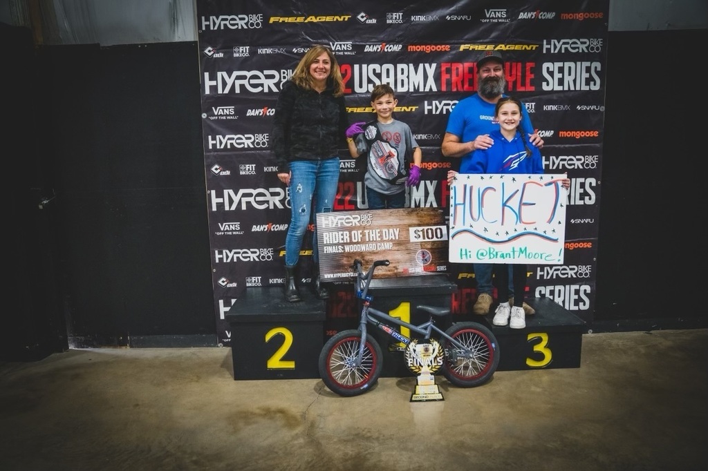 Huck Kurinsky National Champion BMX Bike