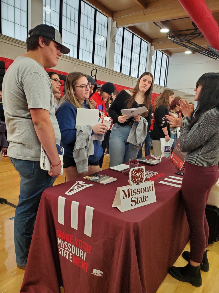 KHS Students at WP College Career Fair