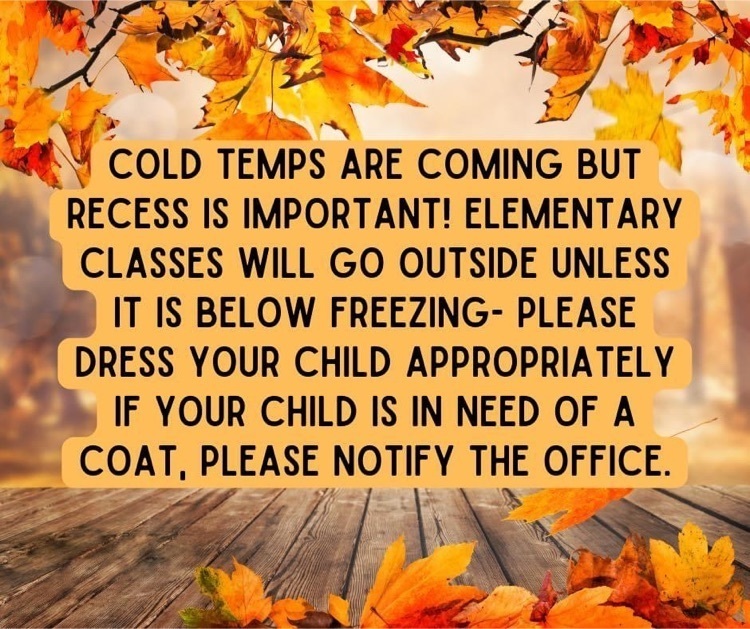 Recess Temps/Clothing