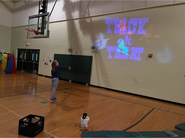 Hit the witches on the wall PE activity