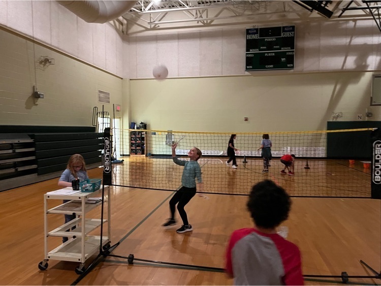 Skeleton arm volleyball activity