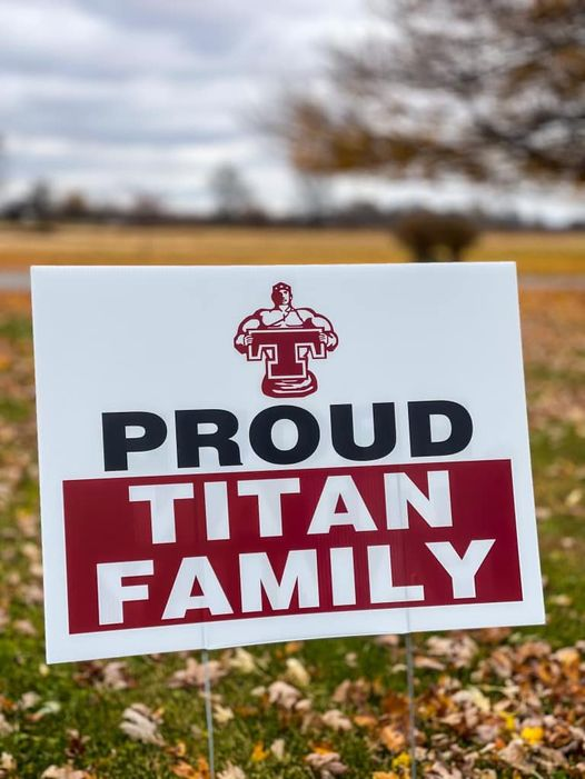 The National Honor Society is selling “Proud Titan Family” yard signs for $15.00. Please contact sguarisco@shenry.k12.in.us or njones@southhenry.org if interested. Also, you can see any National Honor Society members if you want to purchase a sign. We must have money at the time of order. Thanks!