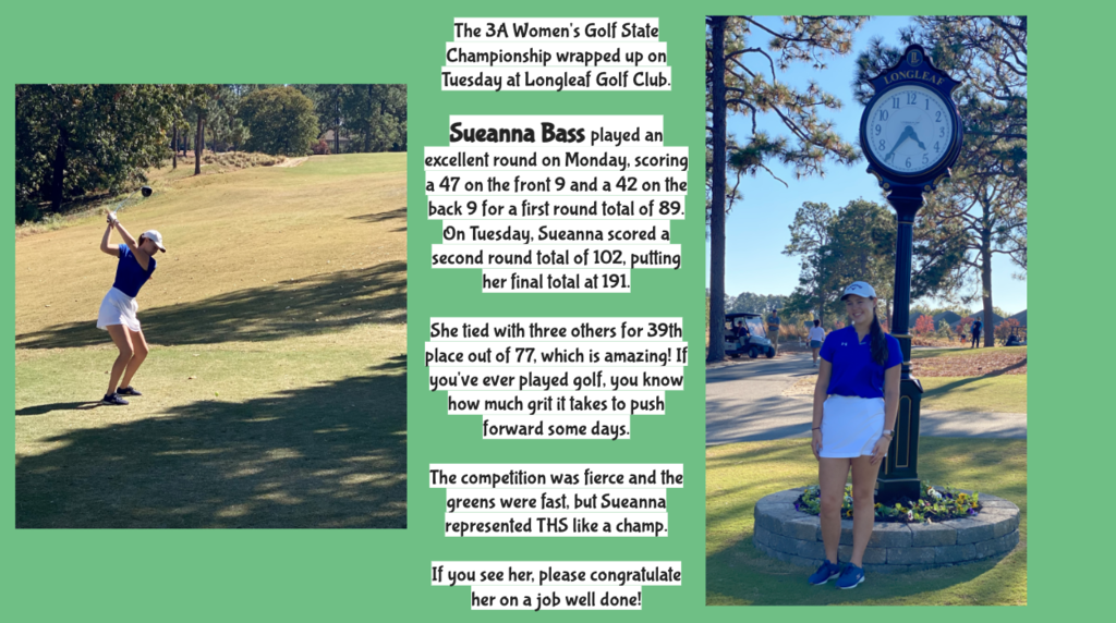 Sueanna Bass THS Golf