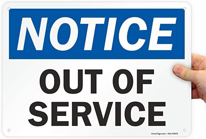 Out of Service