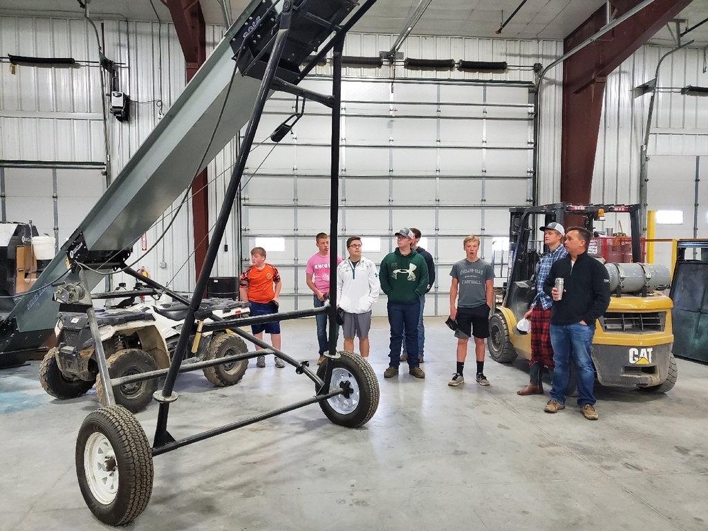 Checking out the seed treater!