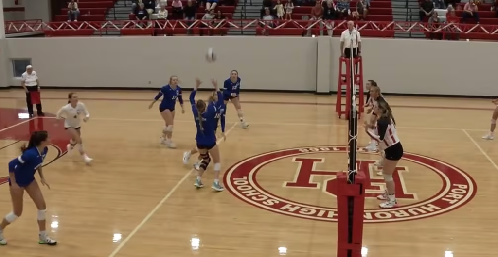 PHHS volleyball Vs. Lakeview image