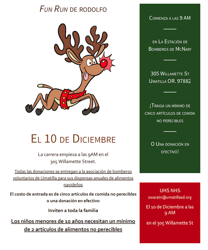 Rudolph Fun Run