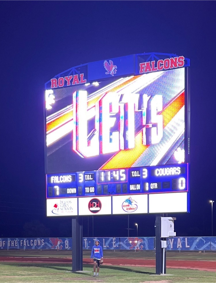 Starting the game off right! First Royal touchdown within the first 2 minutes of the game!
