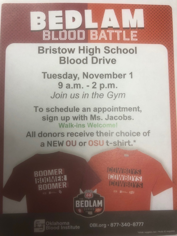 High School Blood Drive 