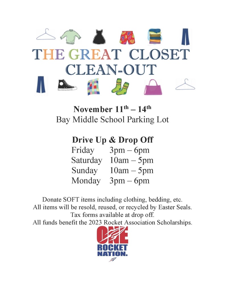 Great Closet Cleanout Flyer