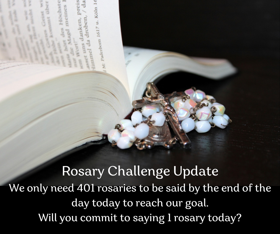 Rosary Challenge Update