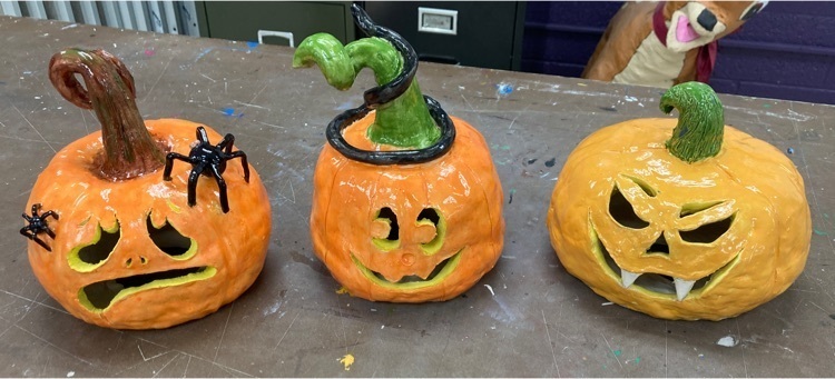 ceramic pumpkin Winners!