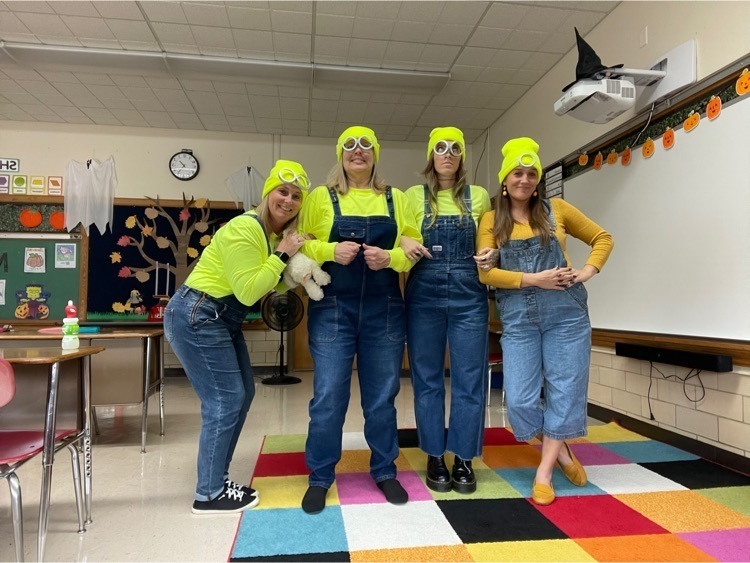 teachers in costumes