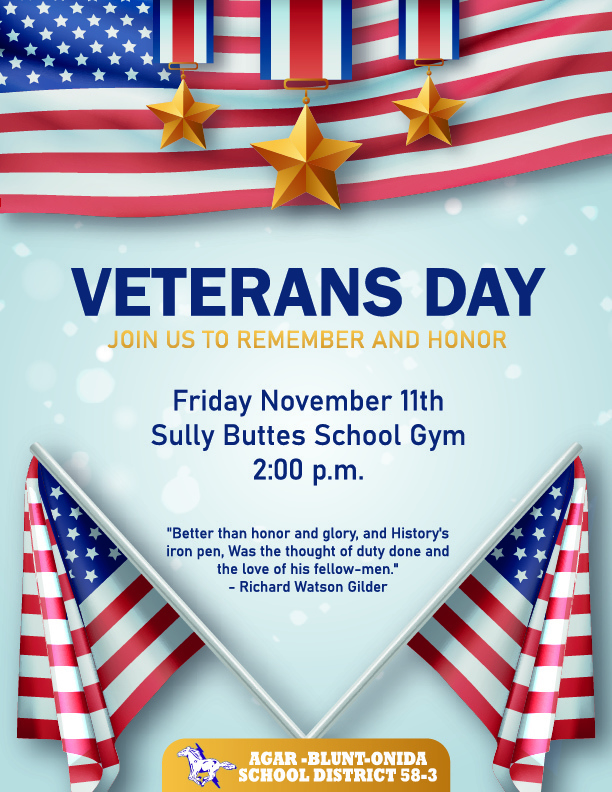 Veterans Day Flyer