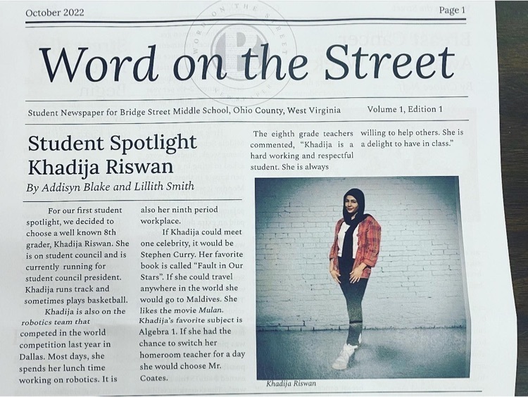 BSMS newspaper