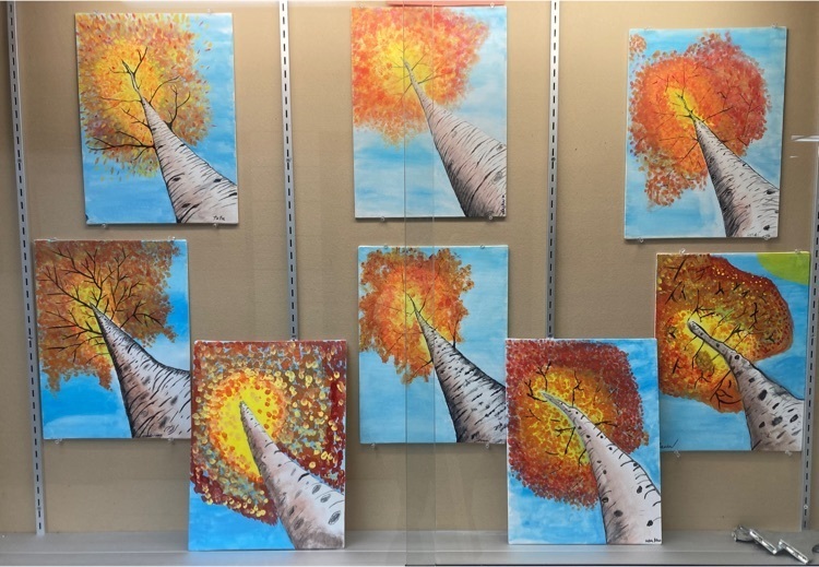 Art 1 acrylic paintings!