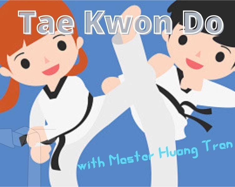 tae kwon do - with master Huang Tran