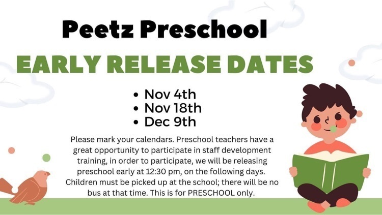 preschool early release