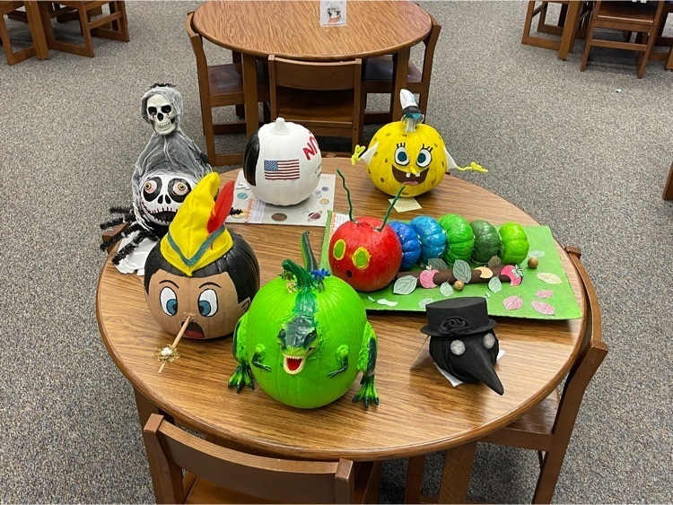 decorated pumpkins