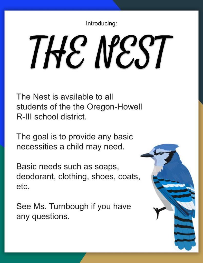 The Nest, Needs Closet