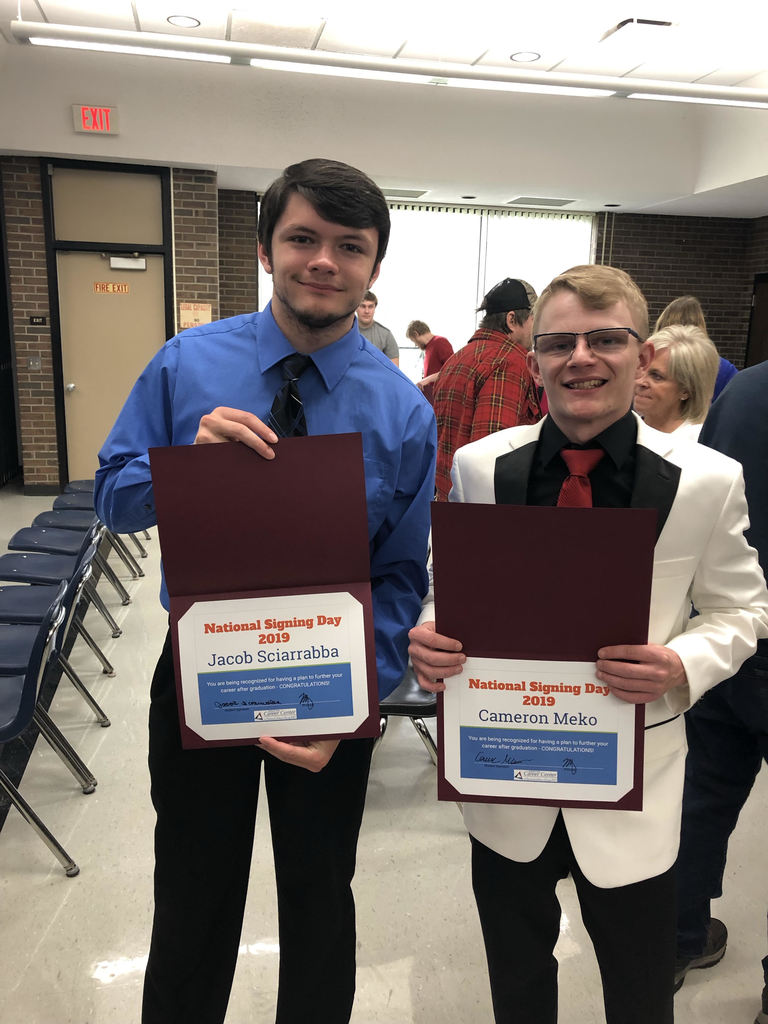 Jackson Area Career Center National Signing Day
