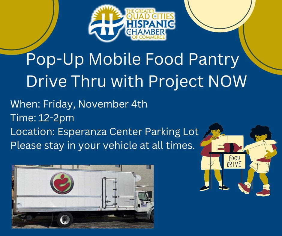 drive thru food pantry flyer