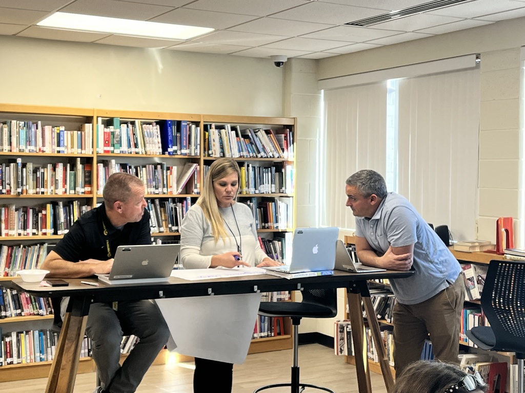 high school staff meeting