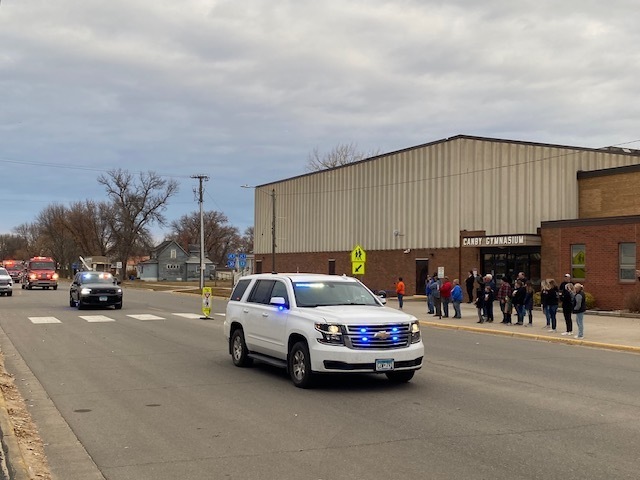 Police Escort for Team