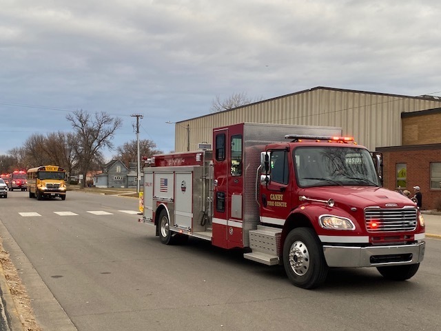 Fire Department Escort for Team
