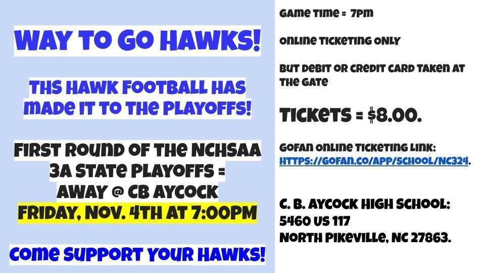 FB Playoffs Tonight