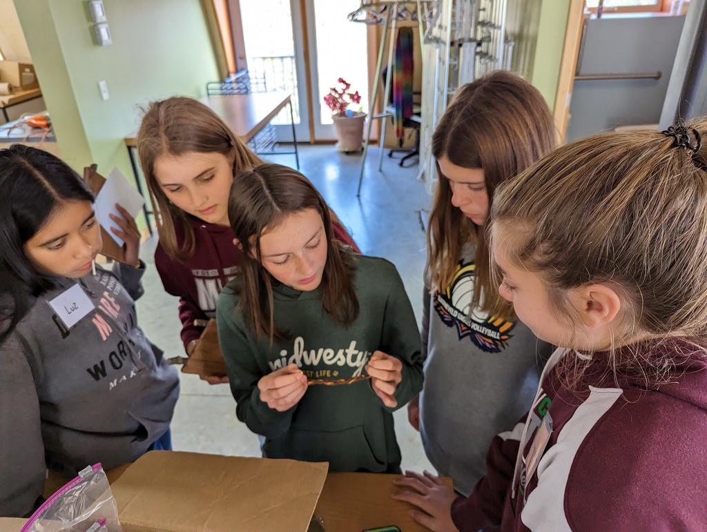 Creating art at Shakerag Alley in Mineral Point