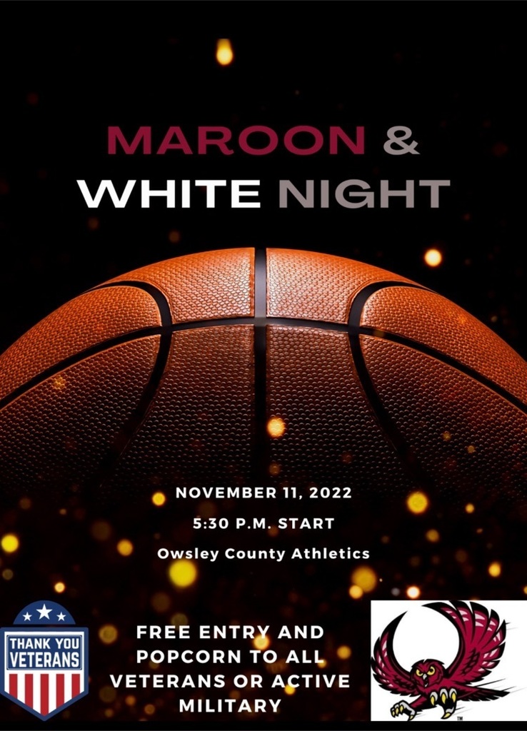 Maroon and White Night