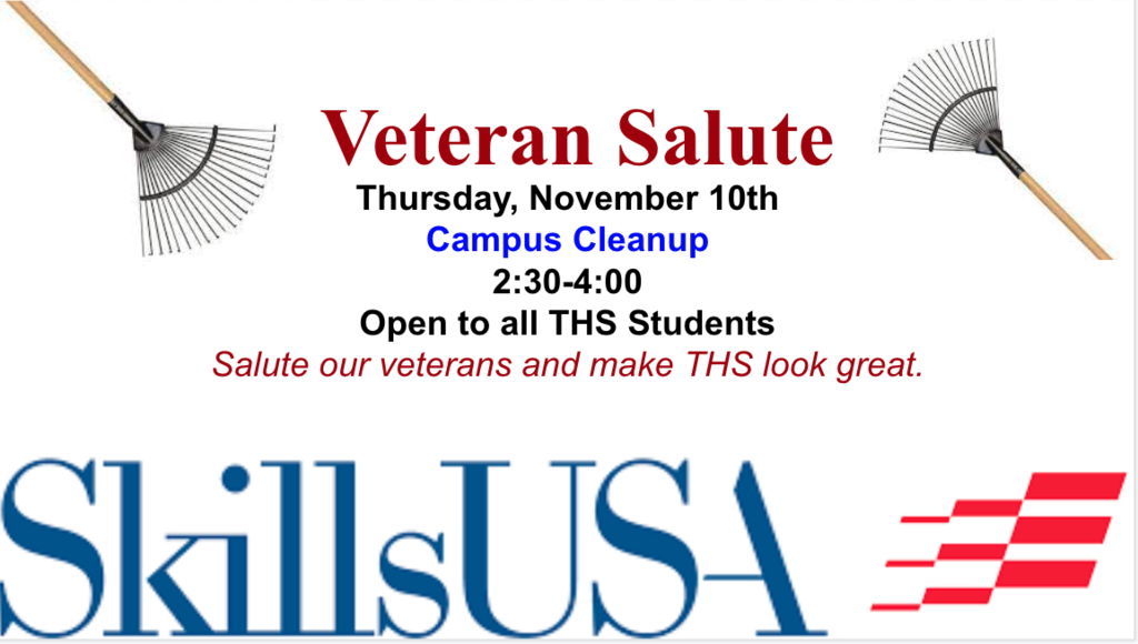 Skills Club Campus Cleanup 11/10