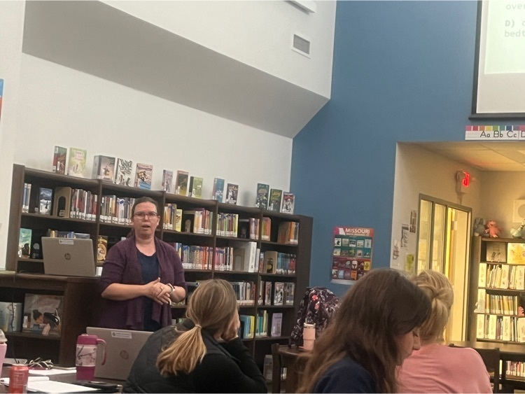 Mrs. Clark leading professional development