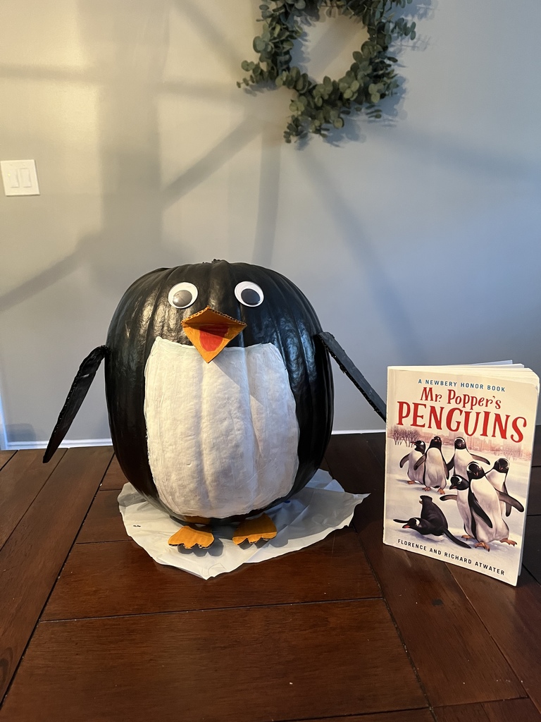 Book Pumpkin Contest 2022 Winner