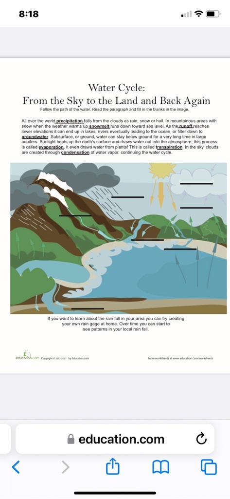 Water Cycle
