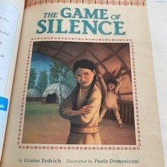 Students read "The Game of Silence"