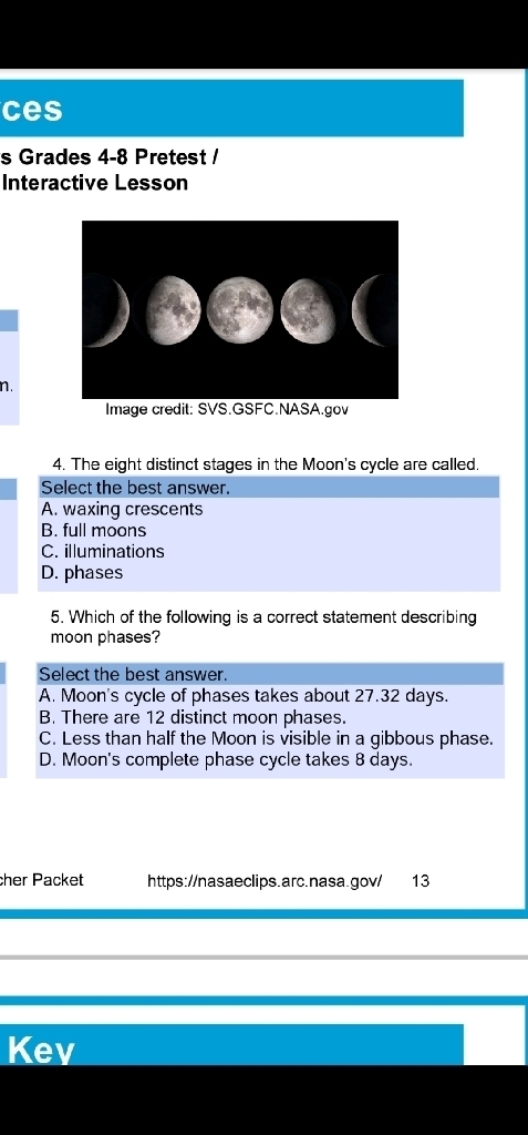 Questions 4-5