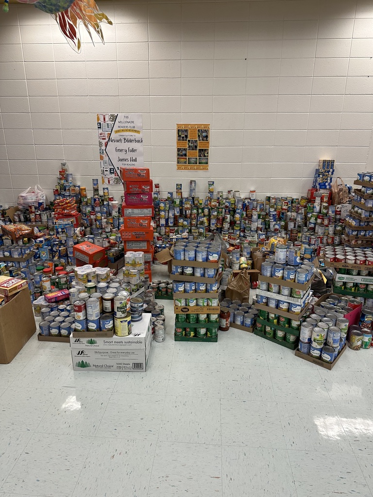 Canned goods for a good cause!